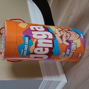 Jenga wood block game